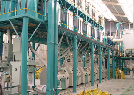 Ligne de production de la mouture 10-1000T/D